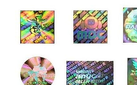 Flip Flop Hologram Sticker